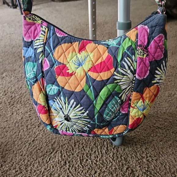 Vera Bradley Clare Jazzy Blooms Handbag Purse Retired pattern - Picture 2 of 10